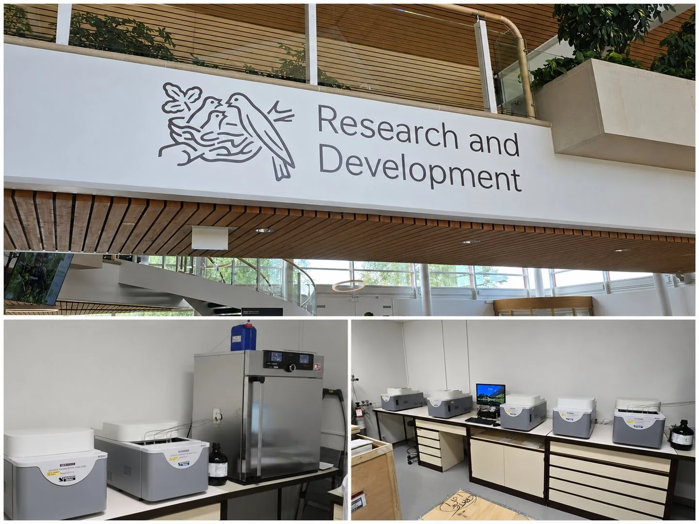 OTR and WVTR installation at Nestlé R&D, Lausanne