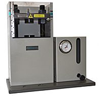 4555.LBench top manual pellet presses for sample preparation.