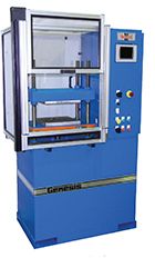 Genesis Model G28-12-PCR Proppant Crush Test Press, frac sand crush test press.