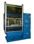 Vantage four-post Hydraulic Compression Molding press.