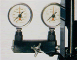 Two gauge manifolds.