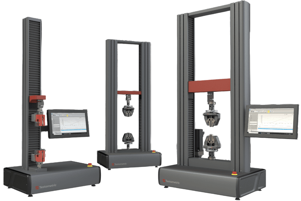 Universal Testing Machine - Showing the full equipment with testing accessories