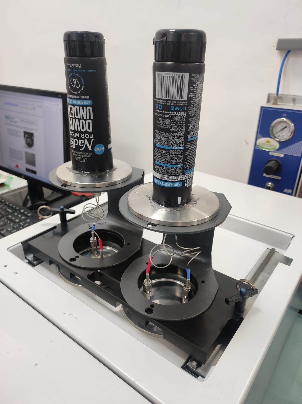 Systech 8101e OTR analyzer testing finished packaging at Abbott, India